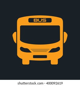 Bus icon vector