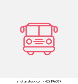 bus icon vector