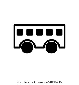Bus icon vector