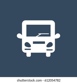 bus icon, vector best flat icon, EPS