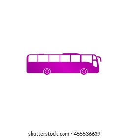 Bus Icon. Vector concept illustration for design.