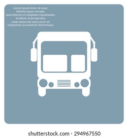 Bus. icon. vector design