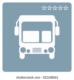 Bus. icon. vector design