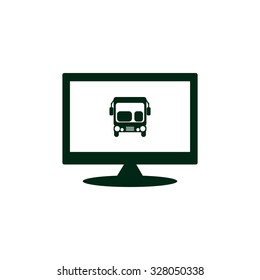 Bus. icon. vector design