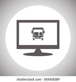 Bus. icon. vector design