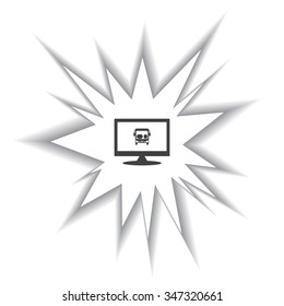 Bus. icon. vector design