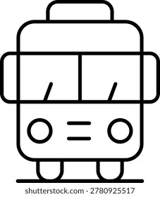 Bus Icon Vector Element line icon design vector icons