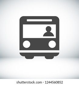 Bus. icon. Vector Eps 10