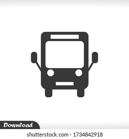 Bus icon vector eps 10
