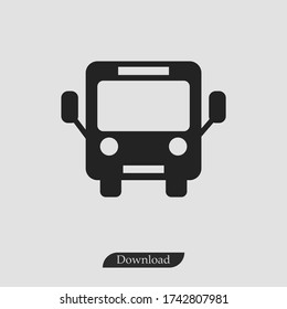 Icono de bus eps 10