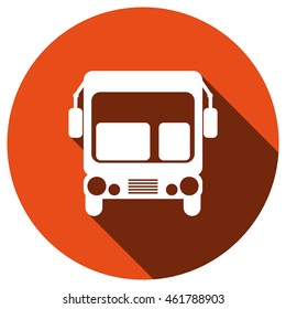 Bus Icon, vector, icon flat