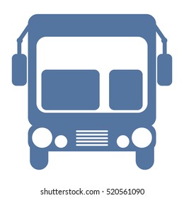 Bus Icon Vector flat design style