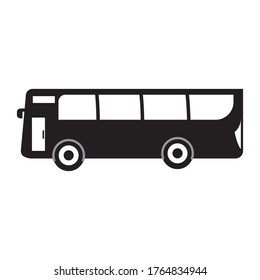 bus icon vector graphic design