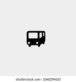 Bus icon. Vector bus illustration