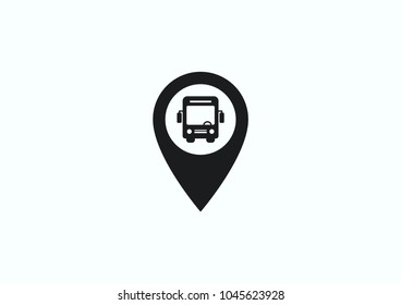 Bus icon. Vector illustration