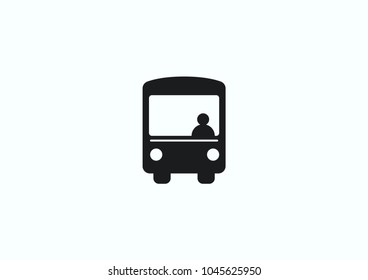 Bus icon. Vector illustration