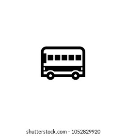 Bus icon. Vector bus illustration