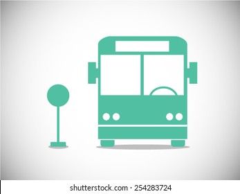 Bus icon vector illustration