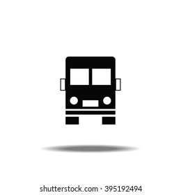 Bus Icon Vector Illustration