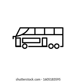 bus icon vector illustration design logo template eps -10