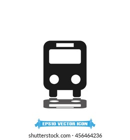 Bus icon vector illustration EPS 10.