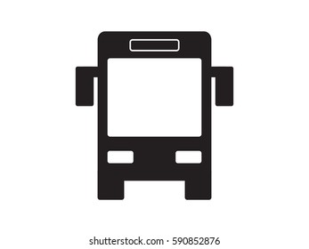 bus, icon, vector illustration eps10