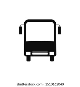 bus icon vector. Vector illustration. Isolated on white background