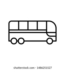 Bus Icon Vector Illustration Logo Template Stock Vector (Royalty Free ...