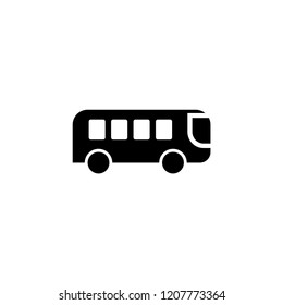 bus icon. bus vector illustration on white background for web and apps.