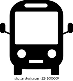 Icono de bus ilustración vectorial en fondo blanco..eps
