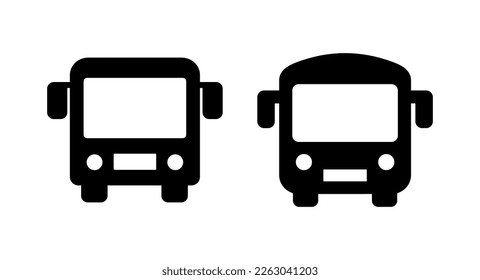 Bus icon vector illustration. bus sign and symbol. transport symbol