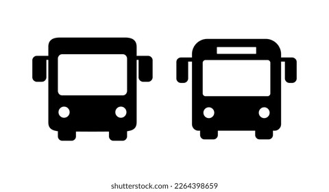 Bus icon vector illustration. bus sign and symbol. transport symbol