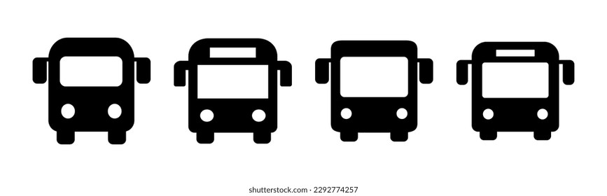 Bus icon vector illustration. bus sign and symbol. transport symbol