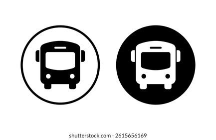 Bus icon vector illustration. bus sign and symbol. transport symbol