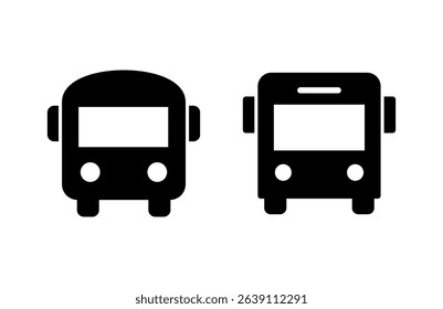 Bus icon vector illustration. bus sign and symbol. transport symbol