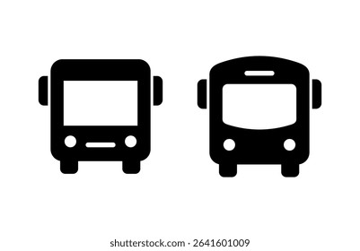 Bus icon vector illustration. bus sign and symbol. transport symbol