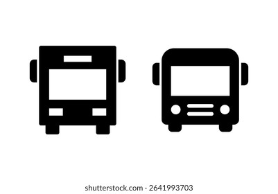 Bus icon vector illustration. bus sign and symbol. transport symbol