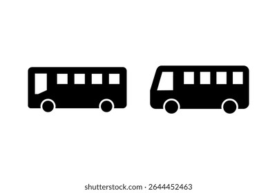 Bus icon vector illustration. bus sign and symbol. transport symbol