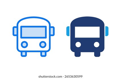 Bus icon vector illustration. bus sign and symbol. transport symbol