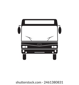 BUS ICON VECTOR ILLUSTRATION SYMBOL DESIGN