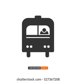 Bus icon vector. Vector illustration.eps.10