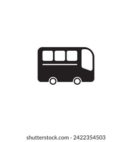 bus icon vector ilustration logo design