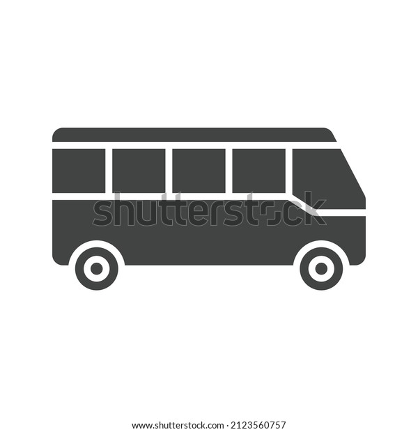 Bus icon\
vector image. Can also be used for Physical Fitness. Suitable for\
mobile apps, web apps and print\
media.