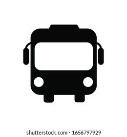 Bus Icon Vector Isolated On White Background