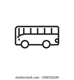 
bus icon in vector. Logotype