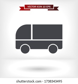 bus icon vector . Lorem Ipsum Illustration design