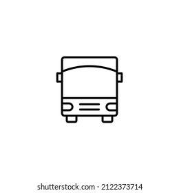 bus icon bus vector icon modern Bus, school bus, school transport icon in solid black flat shape glyph icon, isolated on white background