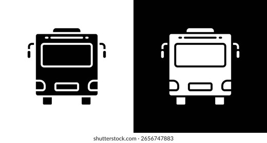 Bus icon Vector scalable graphics