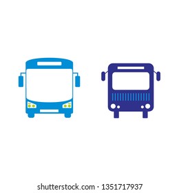 Bus Icon Vector Set