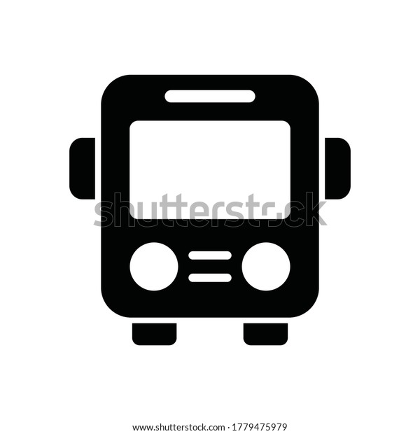bus icon vector sign\
logo
